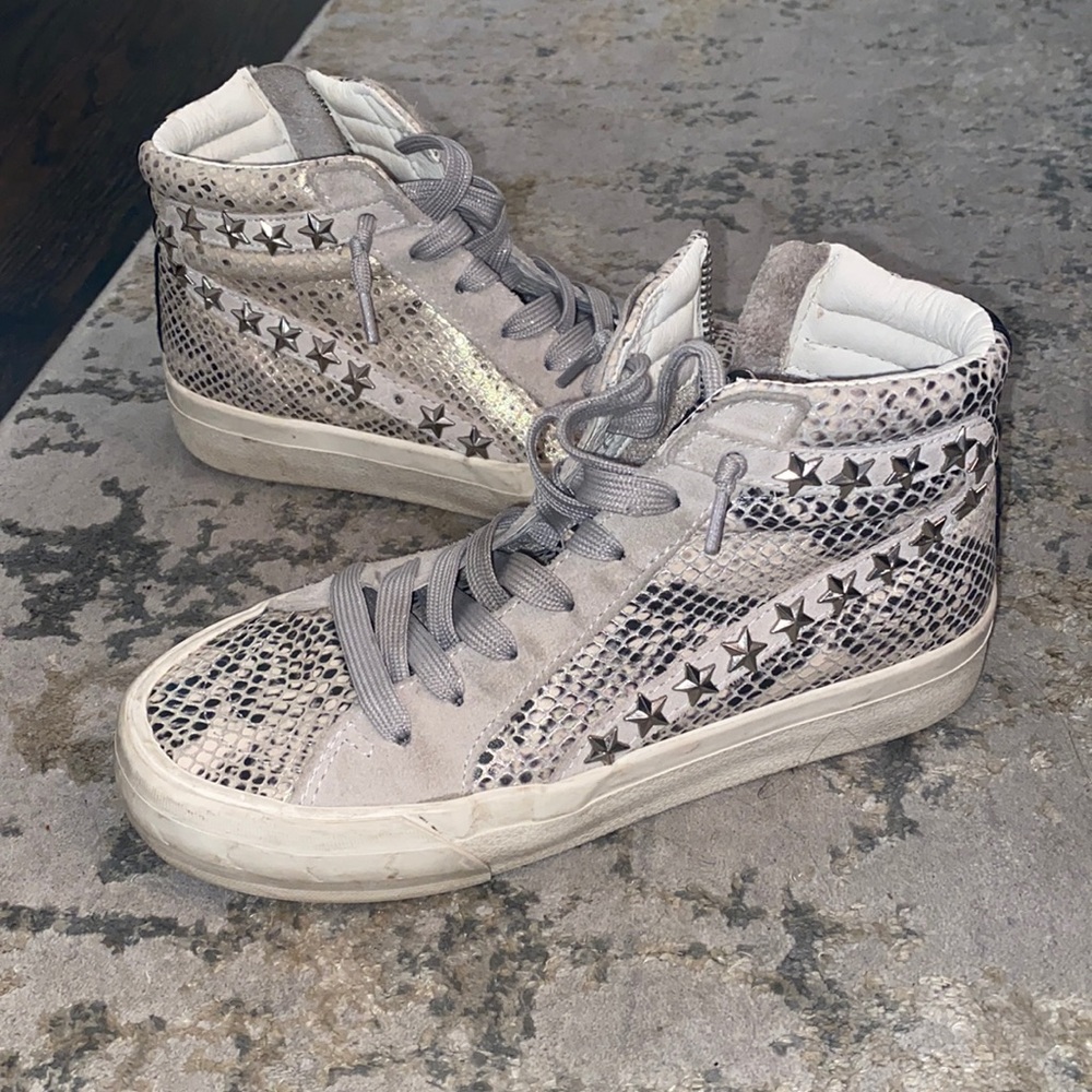 Vintage Havana Panick Snakeskin Hightop Sneaker